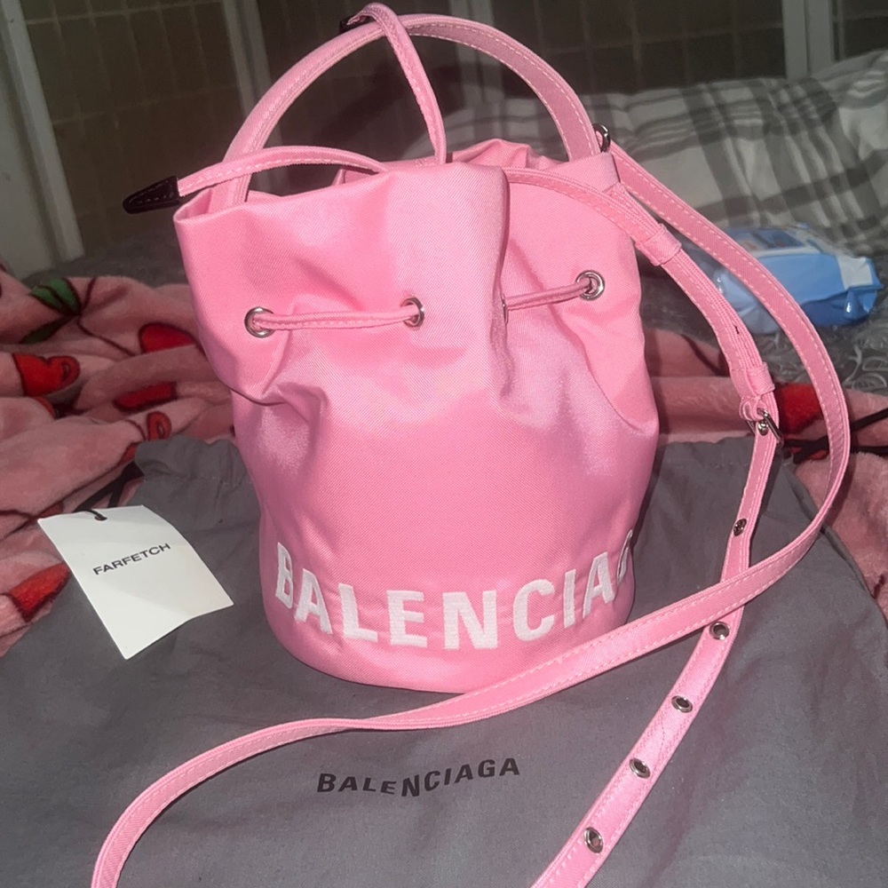 Balenciaga bucket bag
